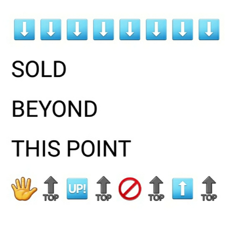 SOLD BEYOND THIS POINT!